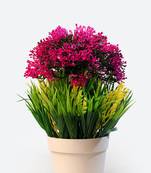 Bonsai Artificial Plant Plastic Flower Basket