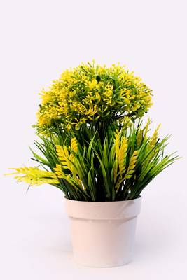 Bonsai Artificial Plant Plastic Flower Basket 1