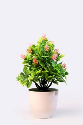 Bonsai Artificial Plant Plastic Flower Basket 2