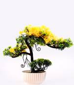 Bonsai Artificial Plant Plastic Flower Basket