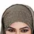 Women Viscose Cotton Instant Moti Patta Pearl Work Scarf Hijab