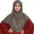 Women Viscose Cotton Instant Moti Patta Pearl Work Scarf Hijab