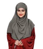Women Viscose Cotton Instant Moti Patta Pearl Work Scarf Hijab