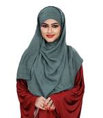 Women Viscose Cotton Pearl Work Scarf Hijab