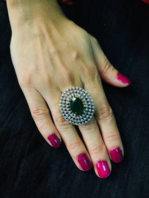 Gold diamond rings 1