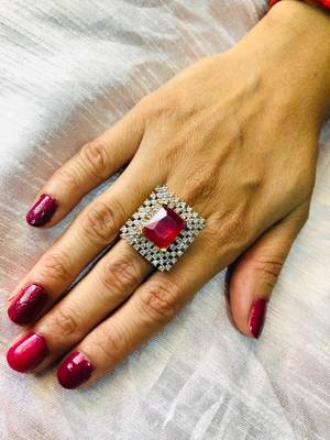 Gold diamond rings 1