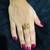 Gold diamond rings
