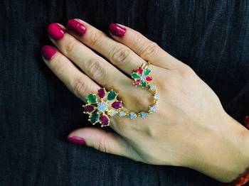 Gold diamond rings 1