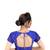 Women's Royal Blue Brocade Party Wear Readymade Saree Blouse