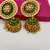 Gold Plated Designer Meenakari  Jhumka