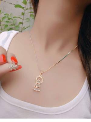 Gold Diamond Necklaces 1