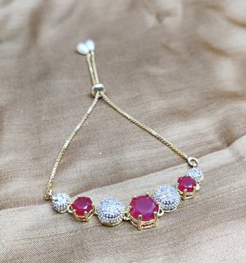 M Creation Gold Plated Combo Set For Women/Girls 3