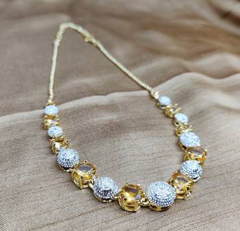 M Creation Gold Plated Combo Set For Women/Girls 2