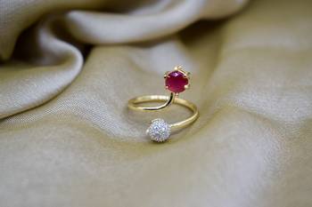 M Creation Gold Plated Combo Set For Women/Girls 2