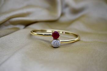 M Creation Gold Plated Combo Set For Women/Girls 3