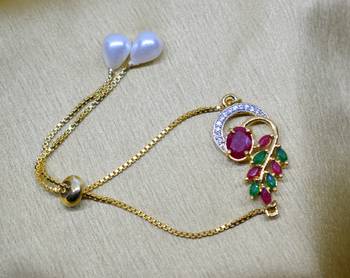 M Creation Gold Plated Combo Set For Women/Girls 2