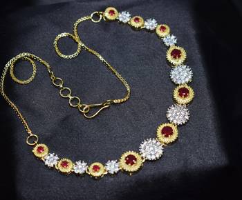 M Creation Gold Plated Combo Set For Women/Girls 3