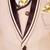 Fawn plain polyester boys-suit