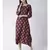 Women Wine Color Rayon A-line Kurta