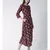 Women Wine Color Rayon A-line Kurta