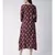 Women Wine Color Rayon A-line Kurta