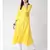 Women Yellow Rayon A-line Kurta