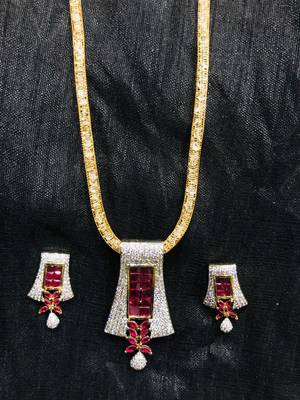 Gold diamond necklaces 1