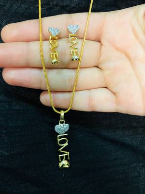 Gold diamond necklaces 1