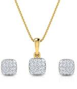Gold diamond necklaces