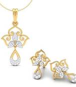 Gold diamond necklaces