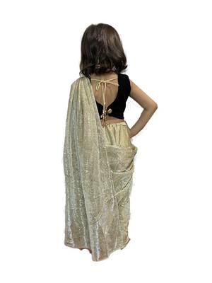 beige woven stitched art_silk kids-sarees 2