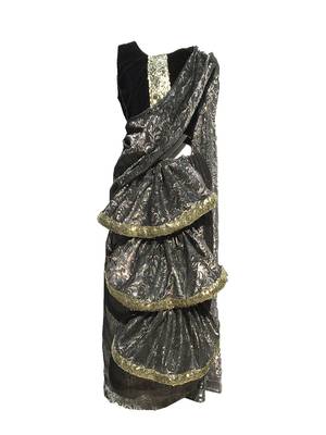 grey woven stitched art_silk kids-sarees 3