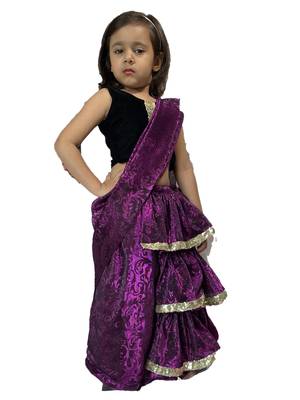 purple woven stitched art_silk kids-sarees 3