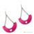 Swa Pink danglers