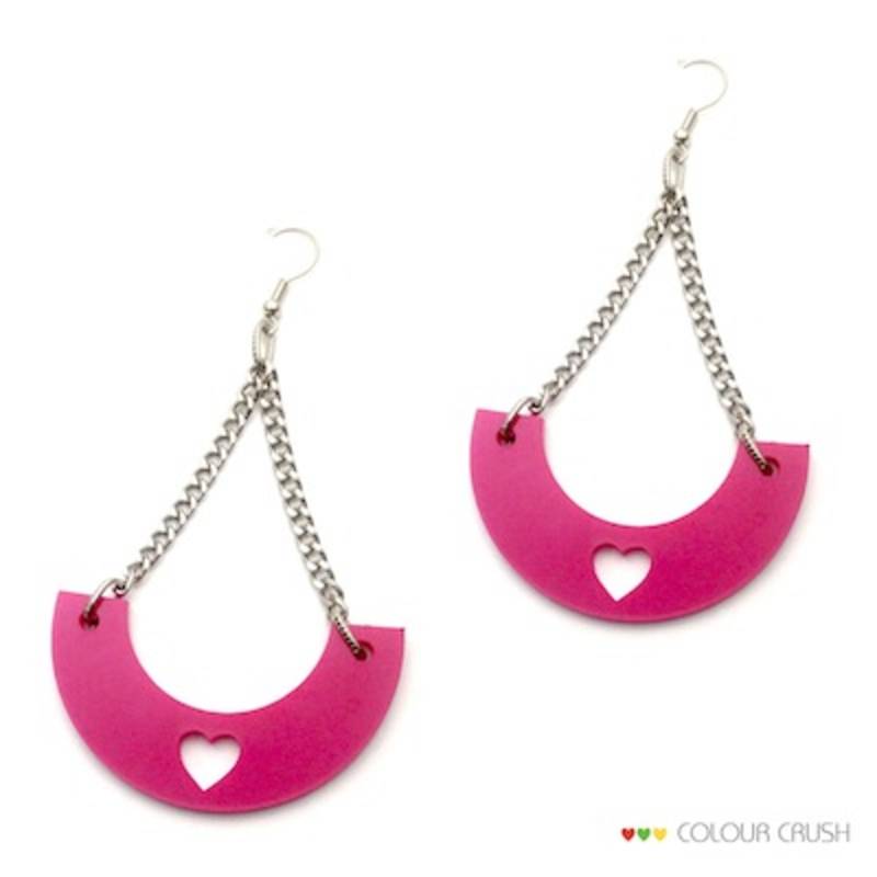 Swa Pink danglers
