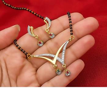 Gold Diamond Mangalsutra 1