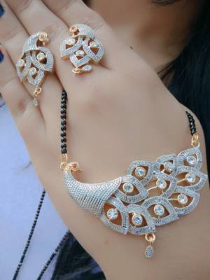 Gold Diamond Mangalsutra 1
