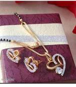 Gold Diamond Mangalsutra