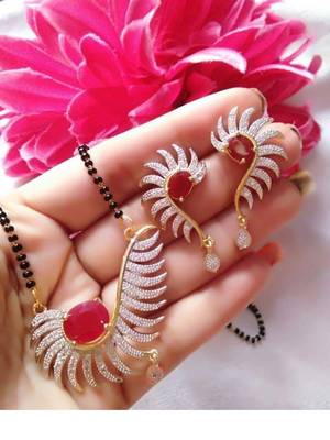 Gold Diamond Mangalsutra 1