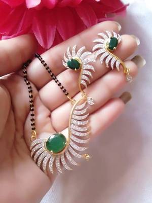 Gold Diamond Mangalsutra 1