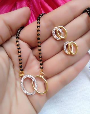 Gold Diamond Mangalsutra 1