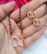 Gold Diamond Mangalsutra