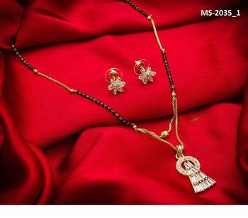Gold Diamond Mangalsutra 1