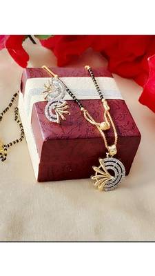 Gold Diamond Mangalsutra 1