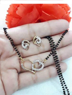 Gold Diamond Mangalsutra 1