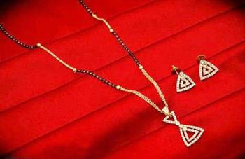 Gold Diamond Mangalsutra 1