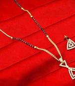 Gold Diamond Mangalsutra