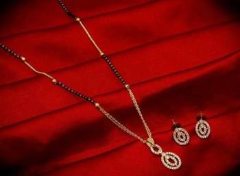 Gold Diamond Mangalsutra 1