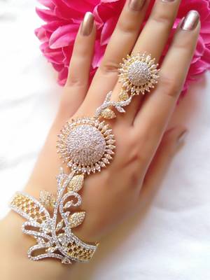 Gold Diamond Bracelets 1
