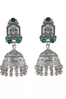 Silver earrings